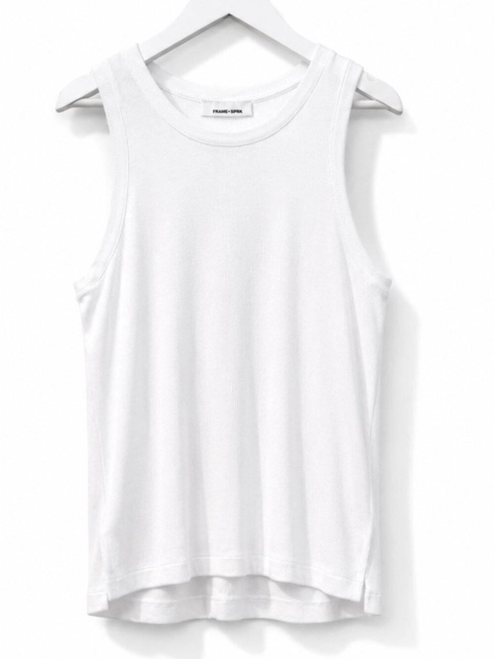 NWT: Saintart Soren Jersey Tank in White